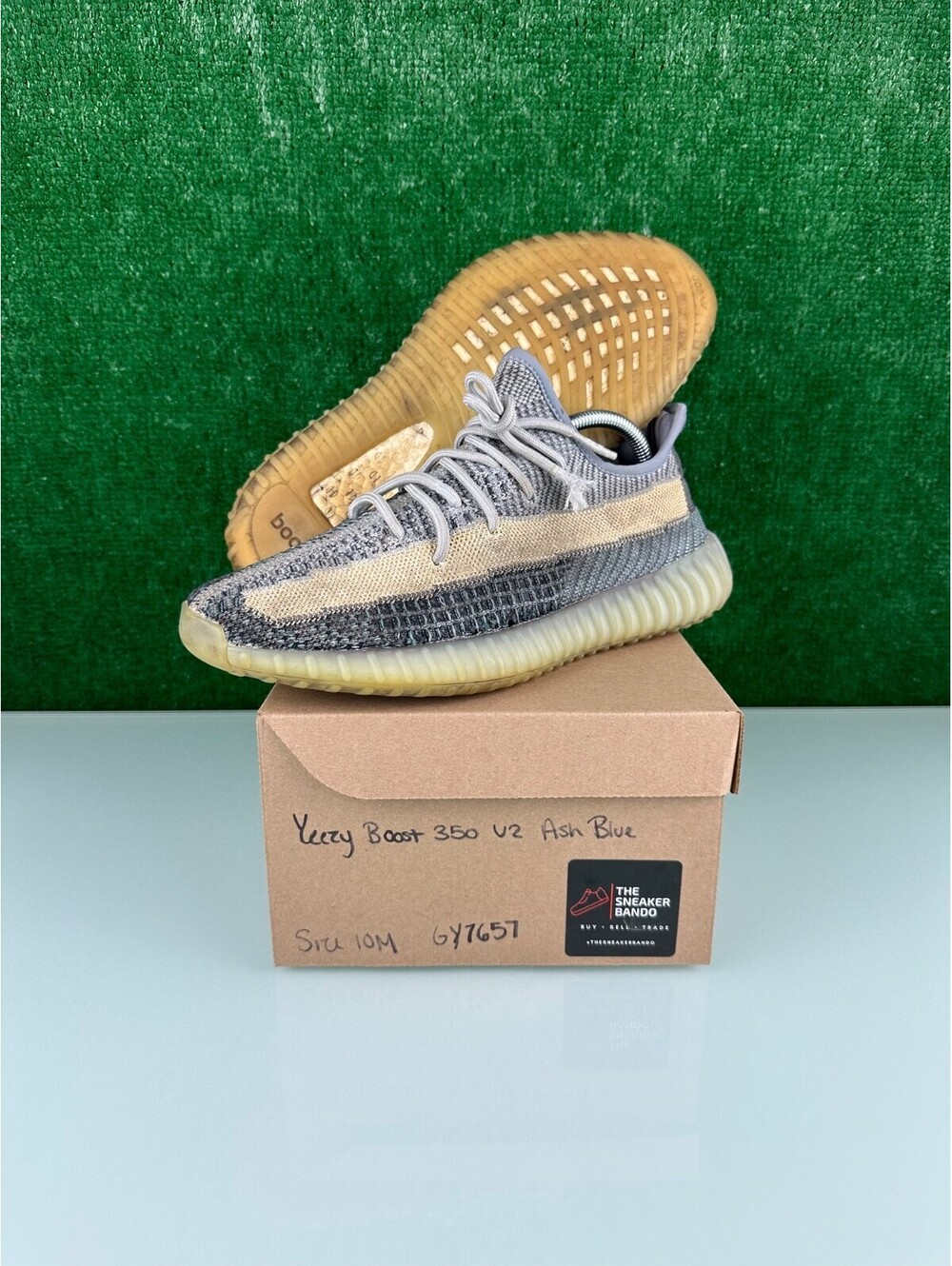 Size 10 - adidas Yeezy Boost 350 V2 Ash Blue